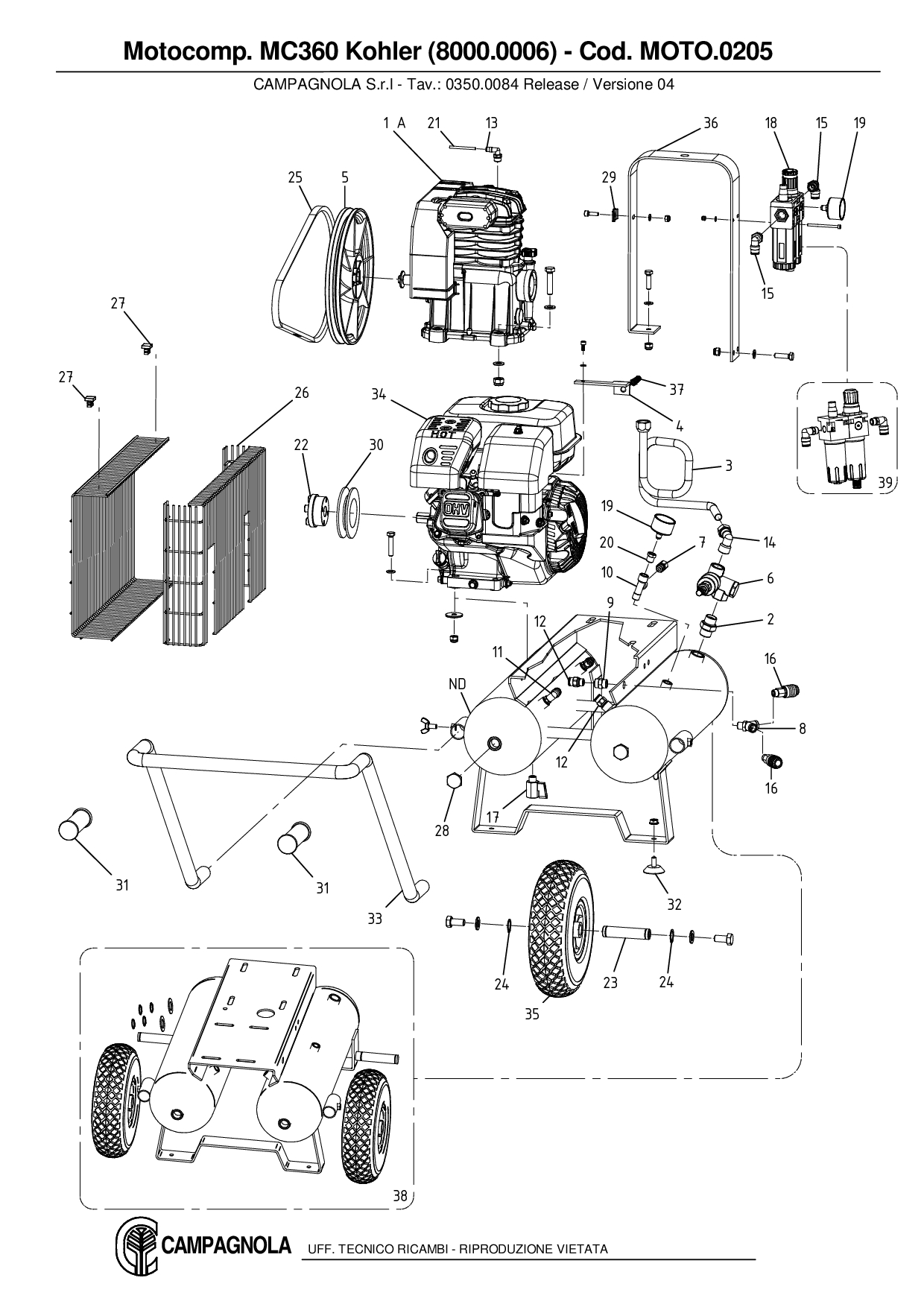 MOTO.0205_Motocomp. MC360 Kohler (8000.0006)